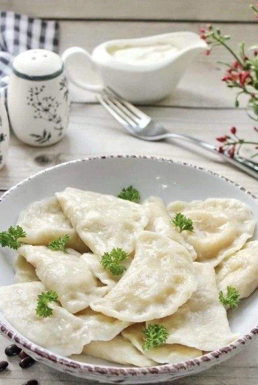 Вареники с капустой