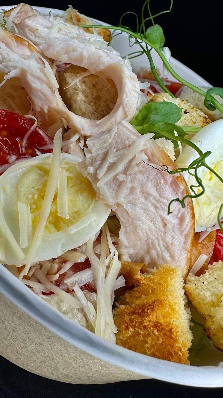 Цезарь с курицей  