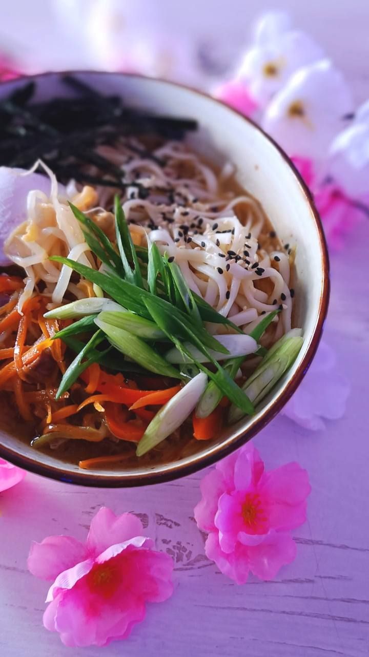 Рамен с курицей