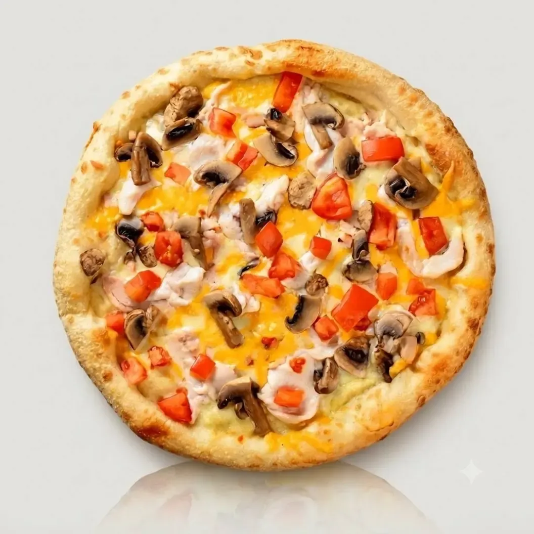 Пицца Грибная с курицей 30см