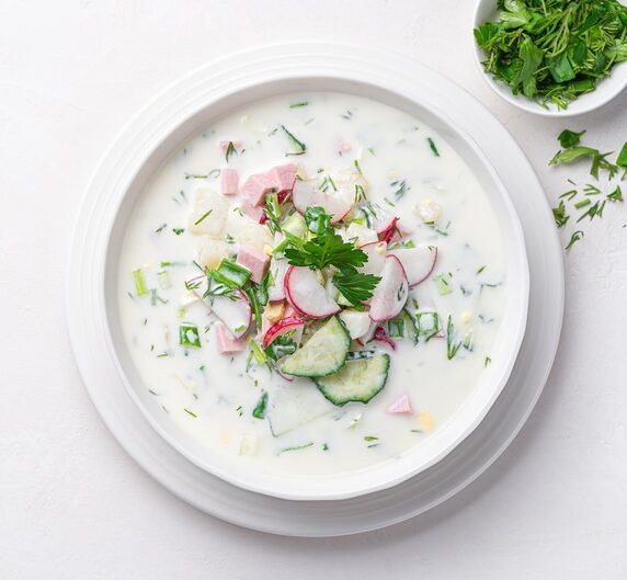ОКРОШКА С ГОВЯДИНОЙ
