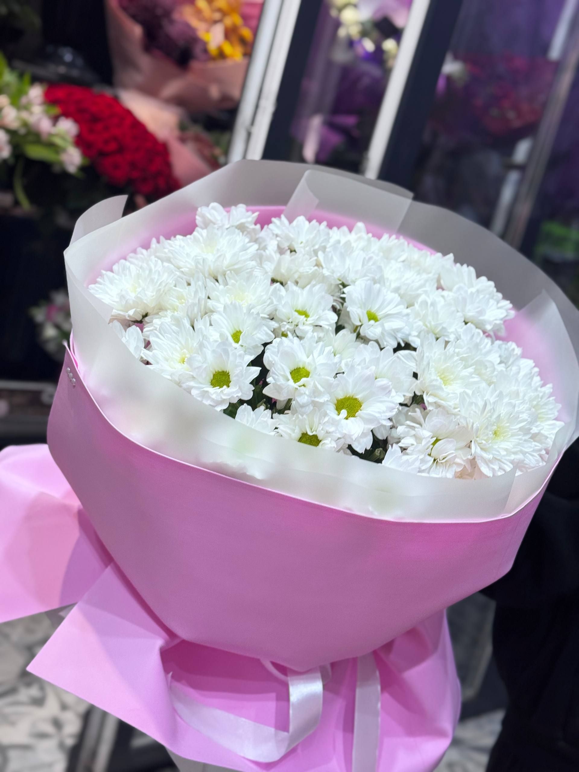 Букет из хризантем