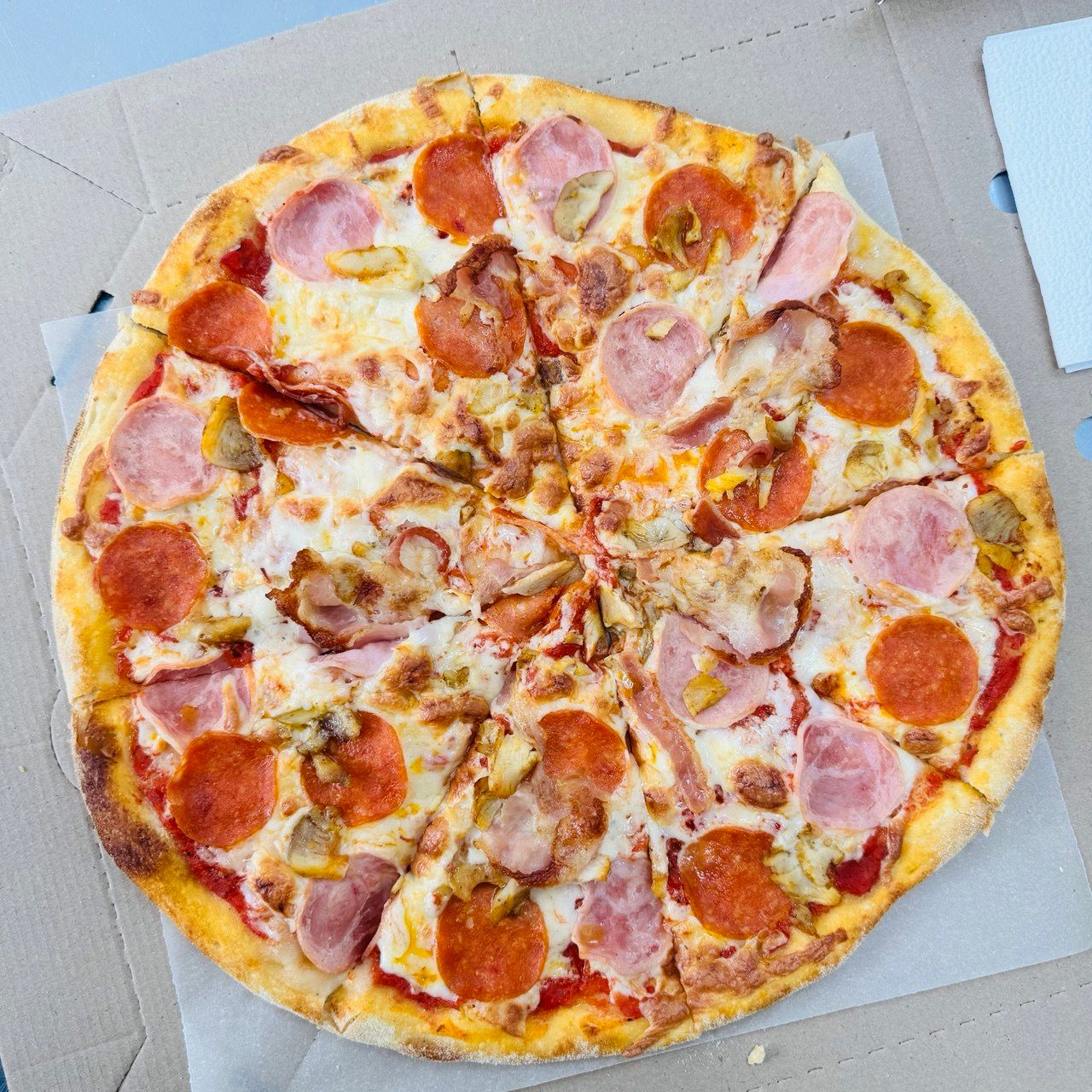 4 мяса (Мясная) 28см