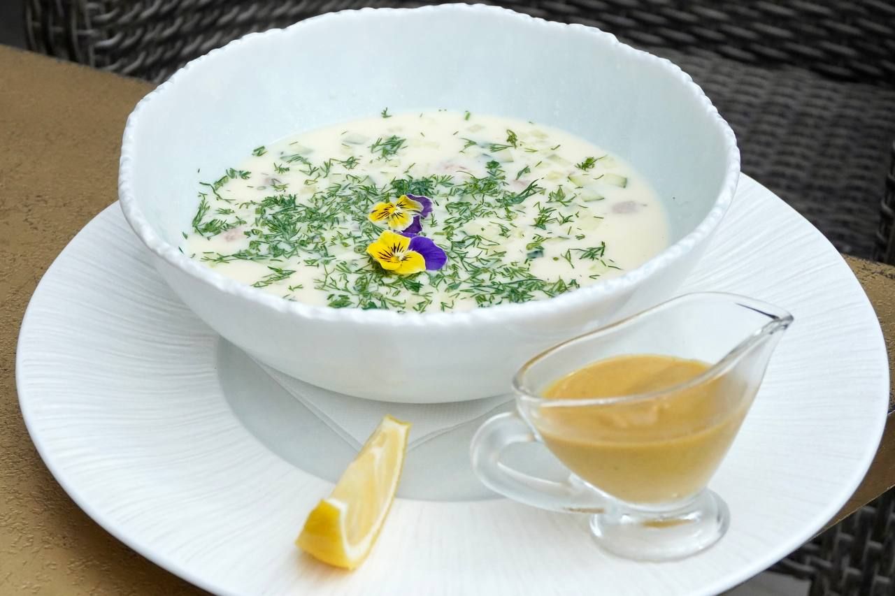 Окрошка с Языком